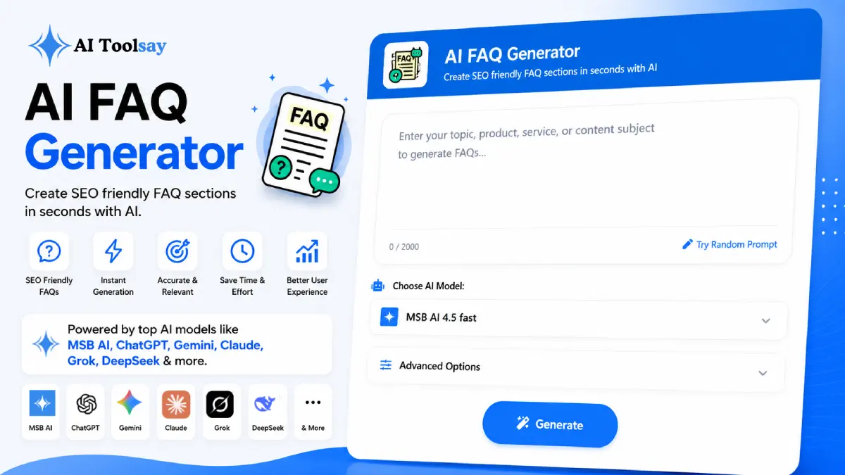 AI FAQ Generator
